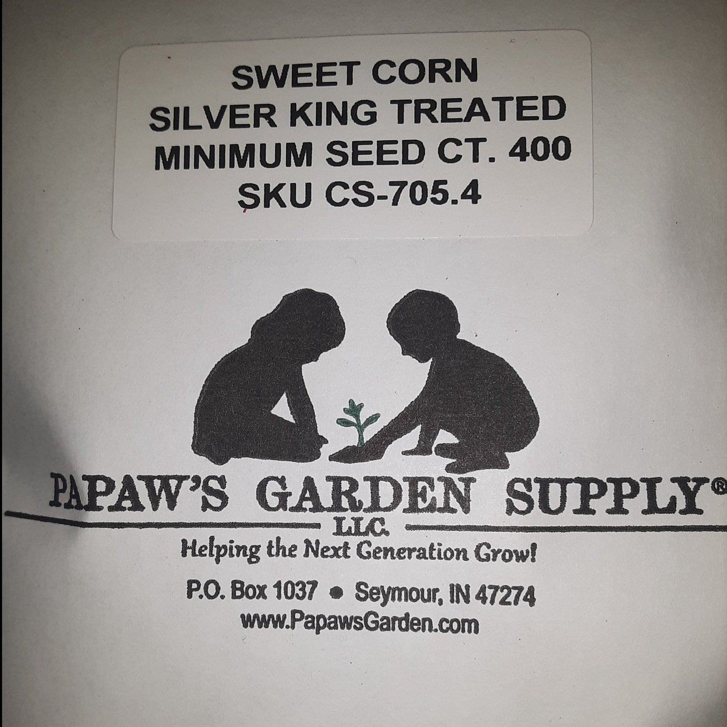 Silver King Treated Hybrid Sweet Corn Seed