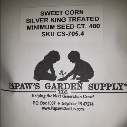 Silver King Treated Hybrid Sweet Corn Seed