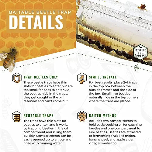 Small Hive Beetle Baitable Trap, image 2 of 12