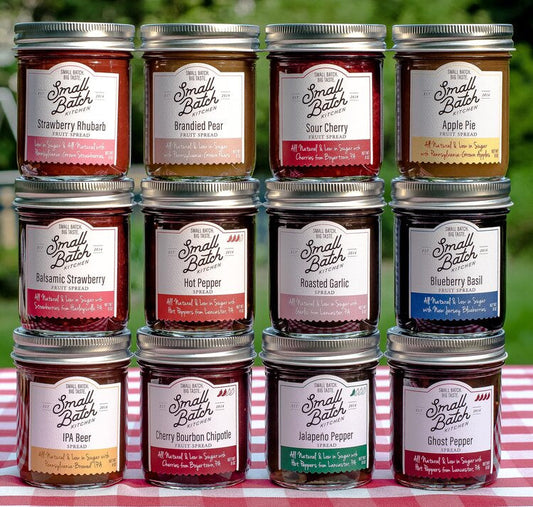 Small Batch Kitchen Peach Ginger Jam