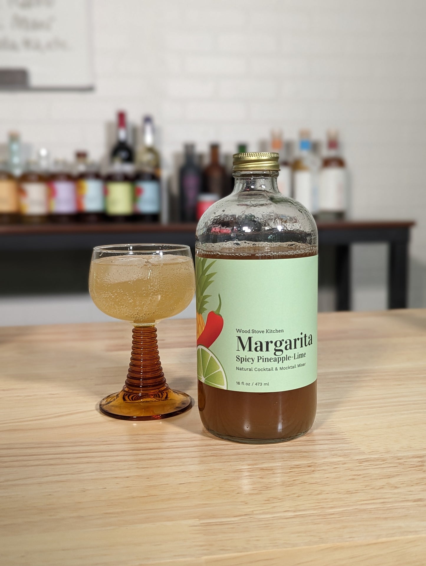 Margarita (Spicy Pineapple & Lime) Mixer, 16 fl oz