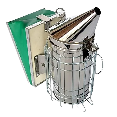 Stainless Steel Bee Smoker by Foxhound Bee Company
