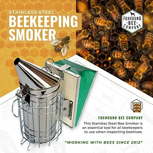 Stainless Steel Bee Smoker, image 2 of 7