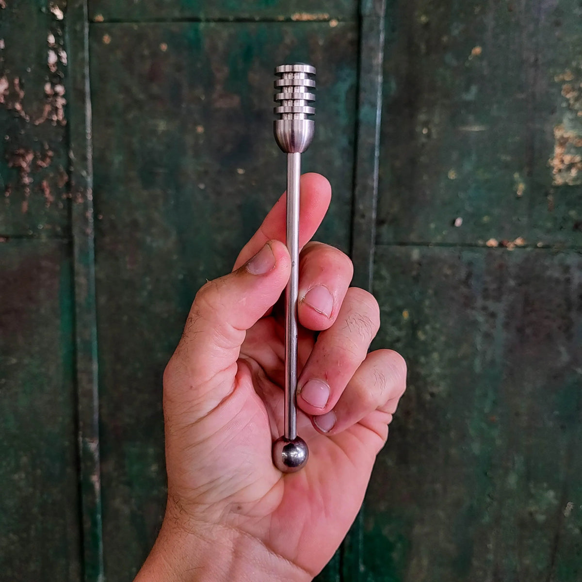 Stainless Steel Honey Dipper, image 2 of 3