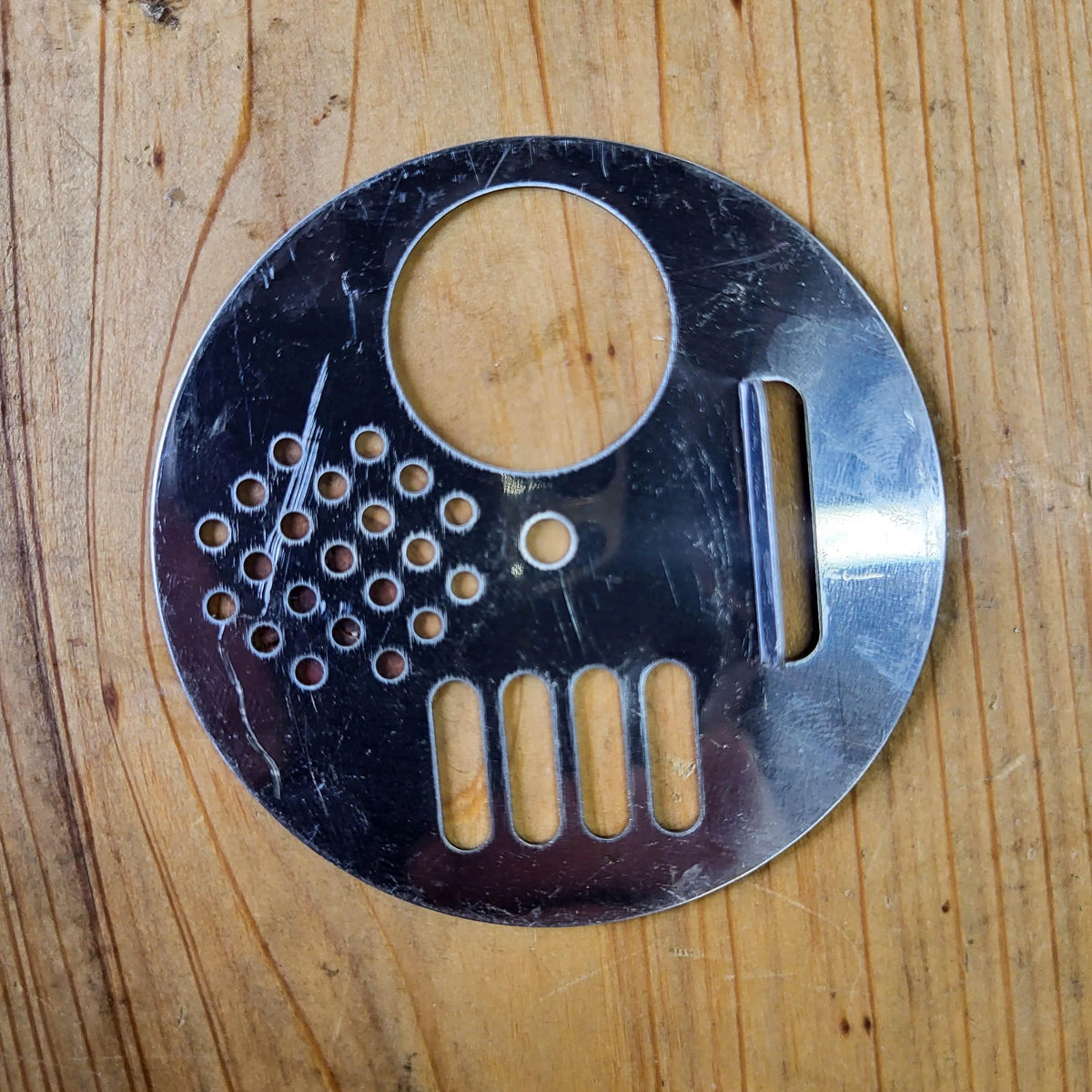 Steel, Small Round Disc Entrance Reducer, image 4 of 5