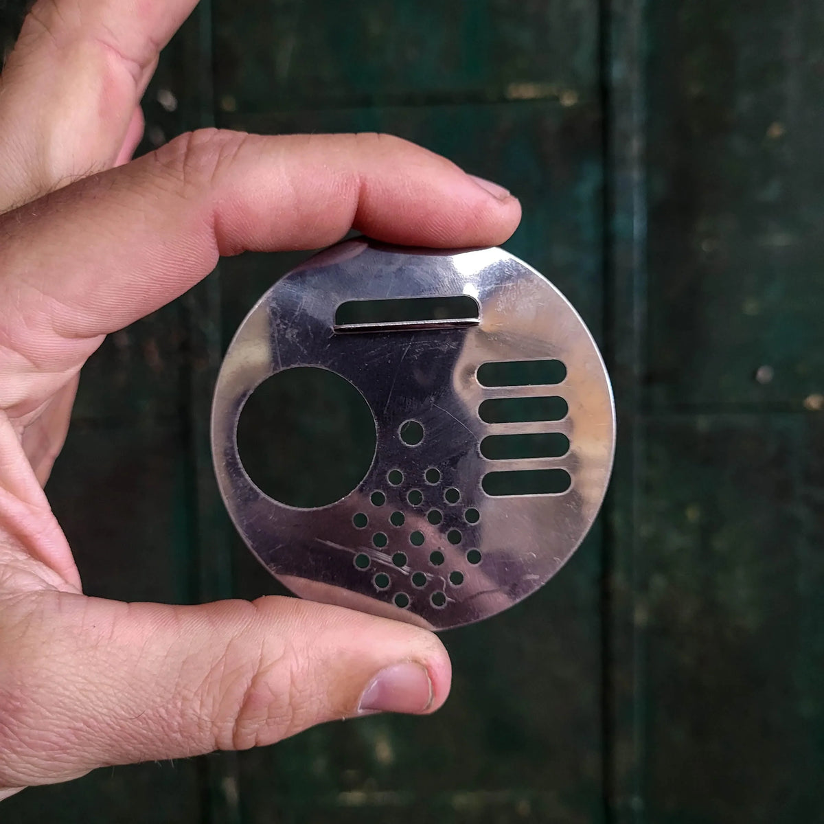 Steel, Small Round Disc Entrance Reducer, image 5 of 5
