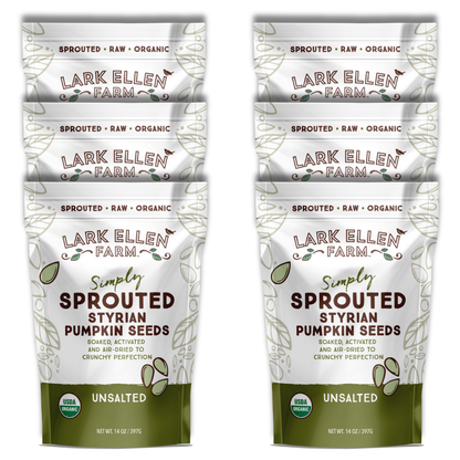 Styrian Pumpkin Seeds, Sprouted Organic