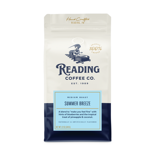 Summer Breeze Tropical Pineapple Blueberry Flavored Coffee