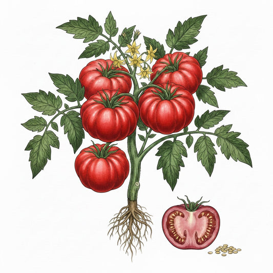 TOMATO Seeds, German Johnson