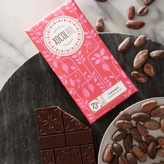 Kilombero Valley, Tanzania 73%, Confection from Xocolatl Small Batch Chocolate