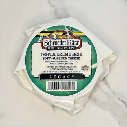 Triple Crème Brie Cheese Wheel