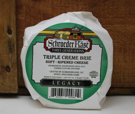 Triple Crème Brie Cheese Wheel