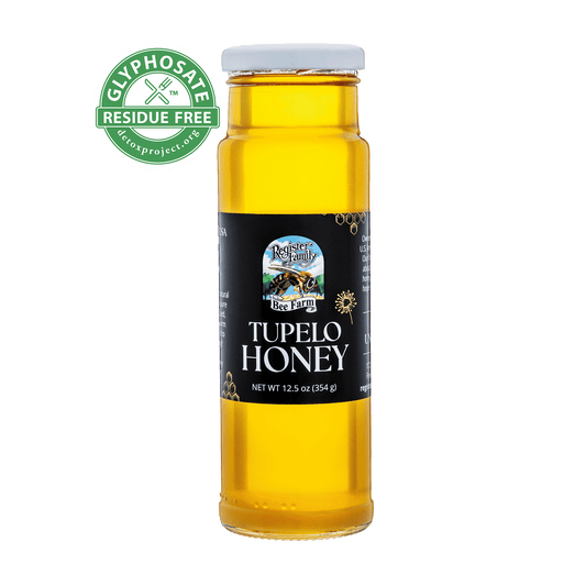 Tupelo Honey – America’s Cleanest Honey - 12.5 oz Glass Jar