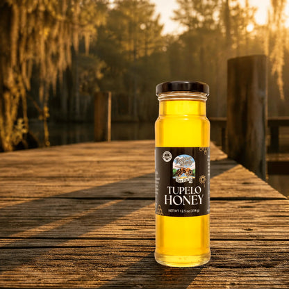 Raw Tupelo Honey — 12.5 oz | Certified Glyphosate Residue Free