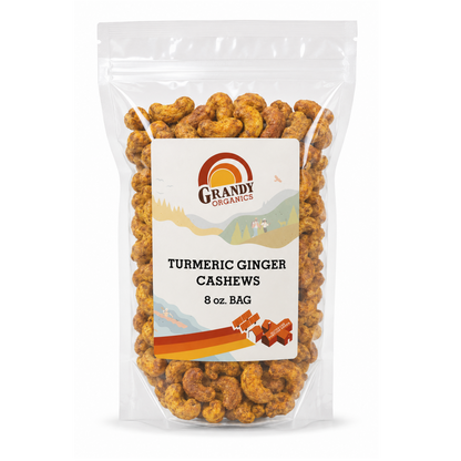 Turmeric Ginger Cashews