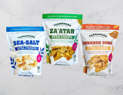 Pita Chips THREE PACK - Please select your flavors!
