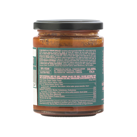 Sugo Pronto alle Verdure Grigliate (GRILLED VEGETABLES SAUCE)