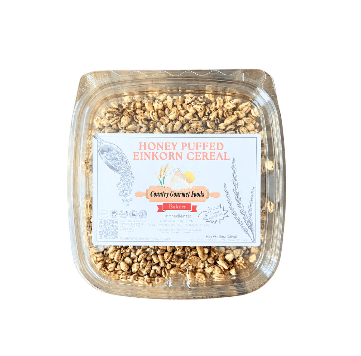 Puffed Einkorn Cereals, image 3 of 3