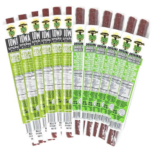 Variety - Original Flavors, 100% Grass-Fed Beef Sticks (No Sugar)