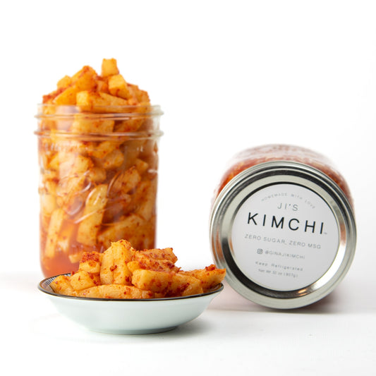 Vegan Jicama Kimchi