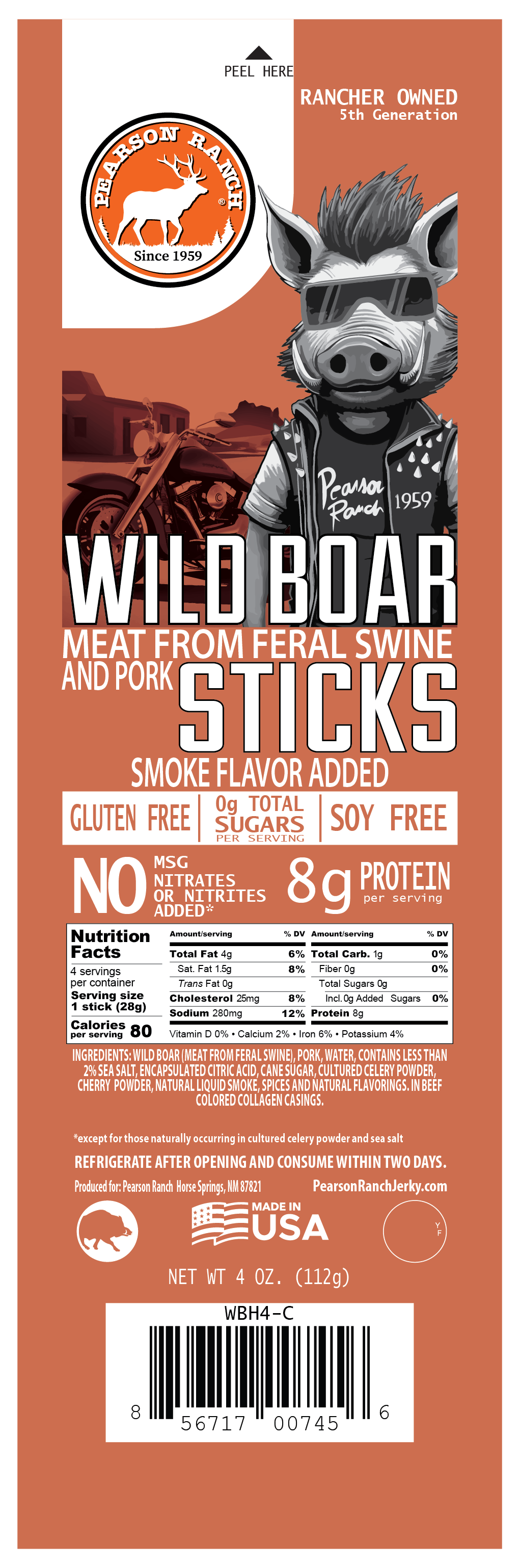 Wild Boar Hickory Snack Stick Multi-pack