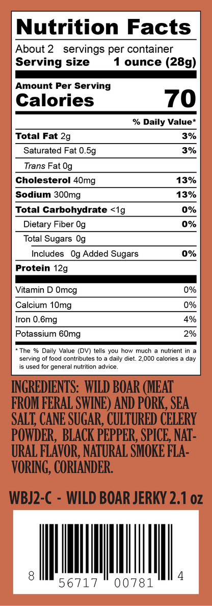 The Trail Boss - Wild Boar Variety Pack