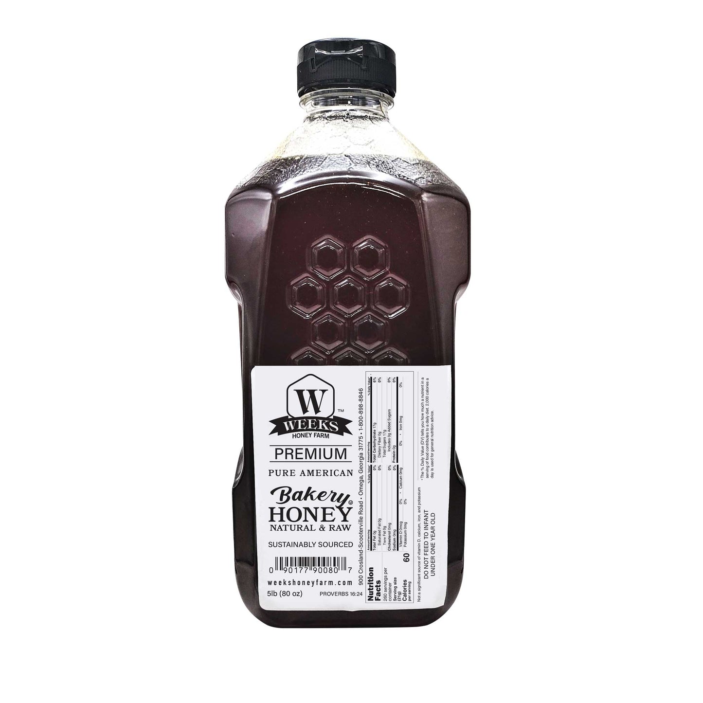 Premium Bakery Honey - Pure, Natural Sweetener | Weeks Honey Farm