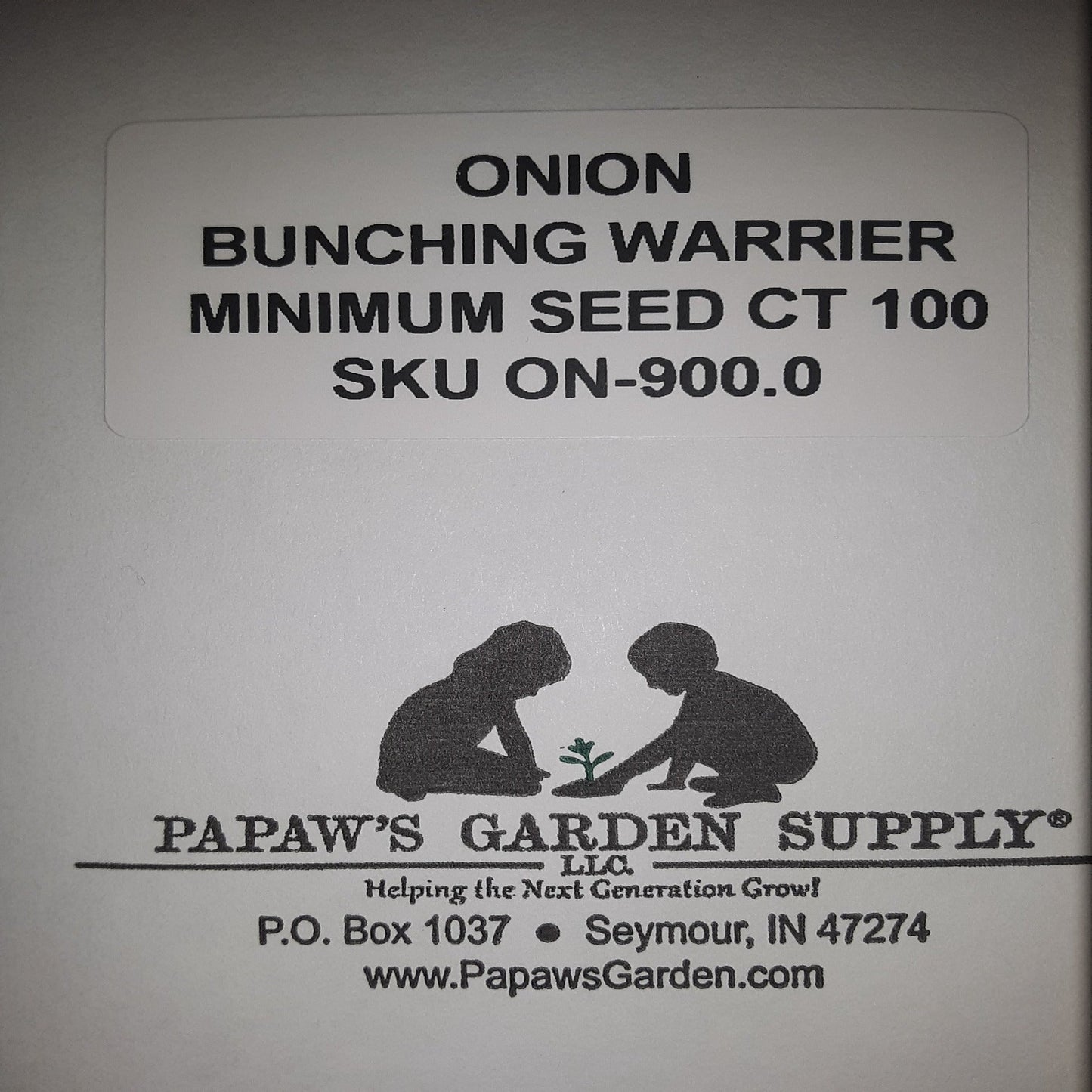 Onion Warrior Bunching Seeds