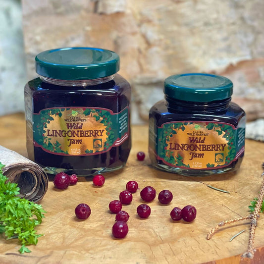 Wild Lingonberry Jam from Alaska Wild Harvest