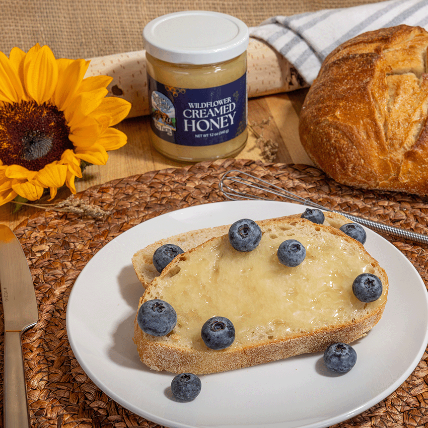 Wildflower Creamed Honey — 12 oz