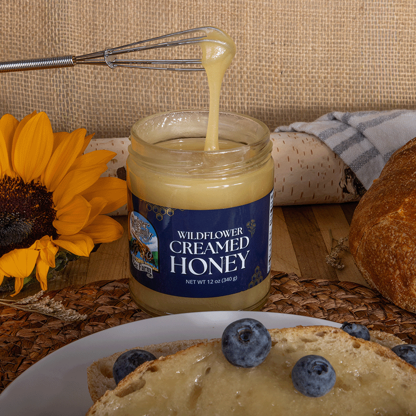 Wildflower Creamed Honey — 12 oz