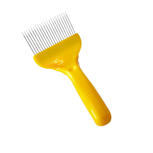 Yellow Uncapping Scratcher by Foxhound Bee Company