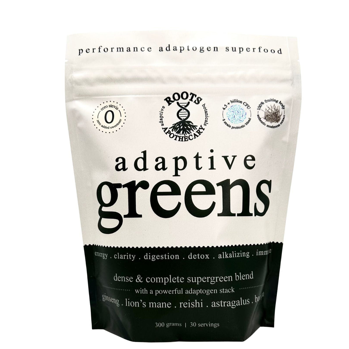 adaptive greens. performance superfood., Supplement from Roots Apothecary