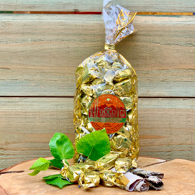 Alaska Gold Nugget Birch Cream Caramels