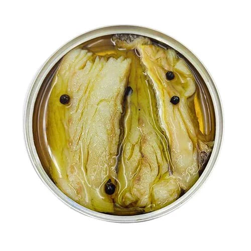Wild Cod in Olive Oil w/ Garlic & Black Peppercorns
