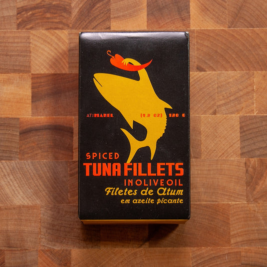 Spiced Tuna Fillets in Olive Oil