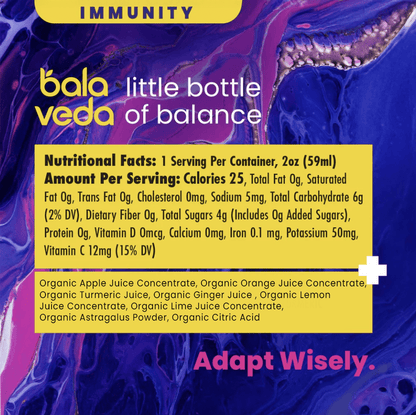 balaveda Totally Turmeric – USDA Organic Adaptogen Immunity Shot