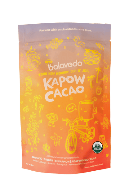 balaveda Kapow Cacao | USDA Organic Adaptogenic Mushroom Coffee Alternative