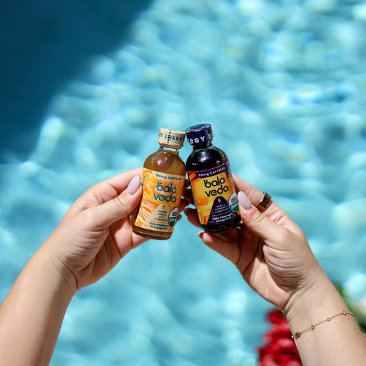 balaveda Organic Energy Shot Mix – USDA Organic Adaptogenic Energy Shots with Supersonic Citrus, Tropic Rush & Wicked Blueberry