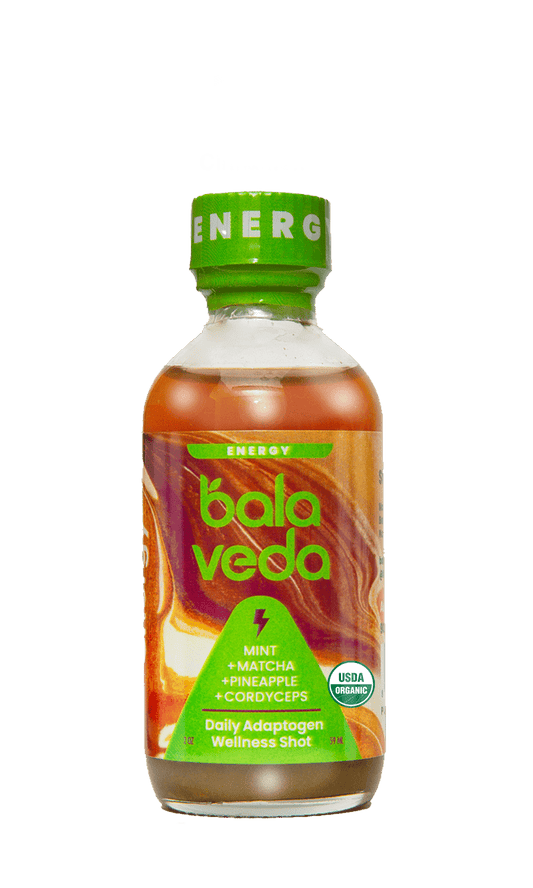 balaveda Tropic Rush – USDA Organic Apoptogenic Energy Shot with Matcha