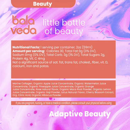 balaveda Radical Beauty –  Collagen & Adaptogen Wellness Shot