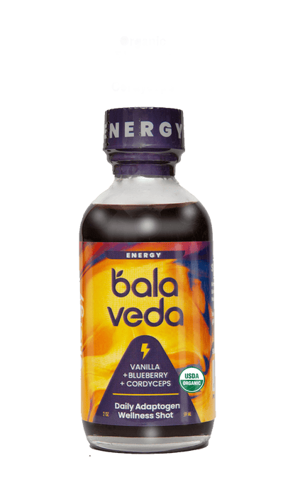 balaveda Wicked Blueberry – USDA Organic Apoptogenic Berry Energy Shot
