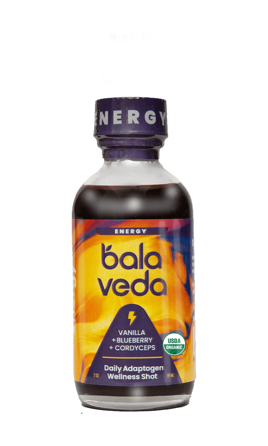 balaveda Wicked Blueberry – USDA Organic Apoptogenic Berry Energy Shot