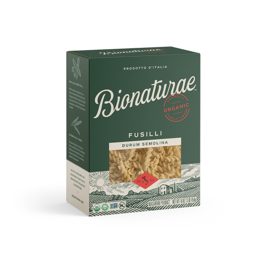 Organic Durum Semolina Fusilli