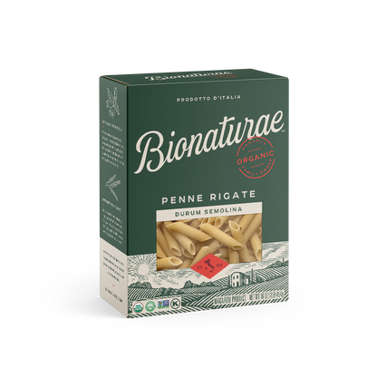 Organic Durum Semolina Penne Rigate