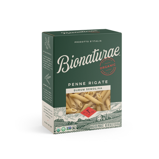 Organic Durum Semolina Penne Rigate