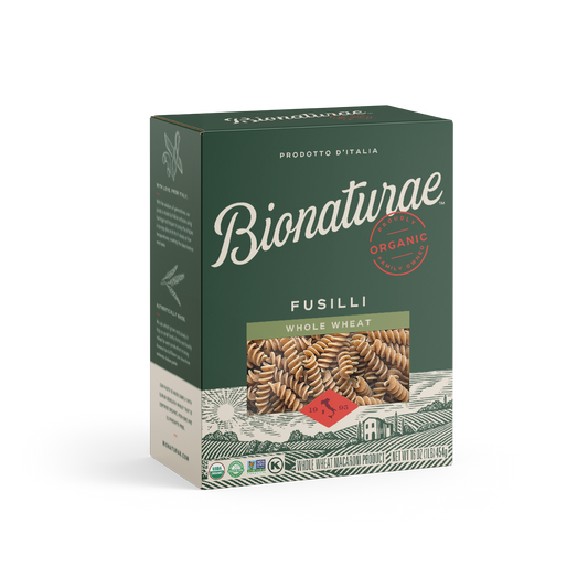 Organic Whole Wheat Fusilli