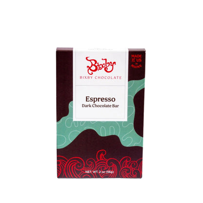 Organic Espresso Dark Chocolate Bar