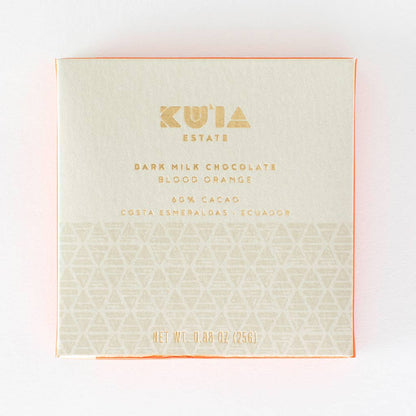 Blood Orange Dark Milk Chocolate Bar