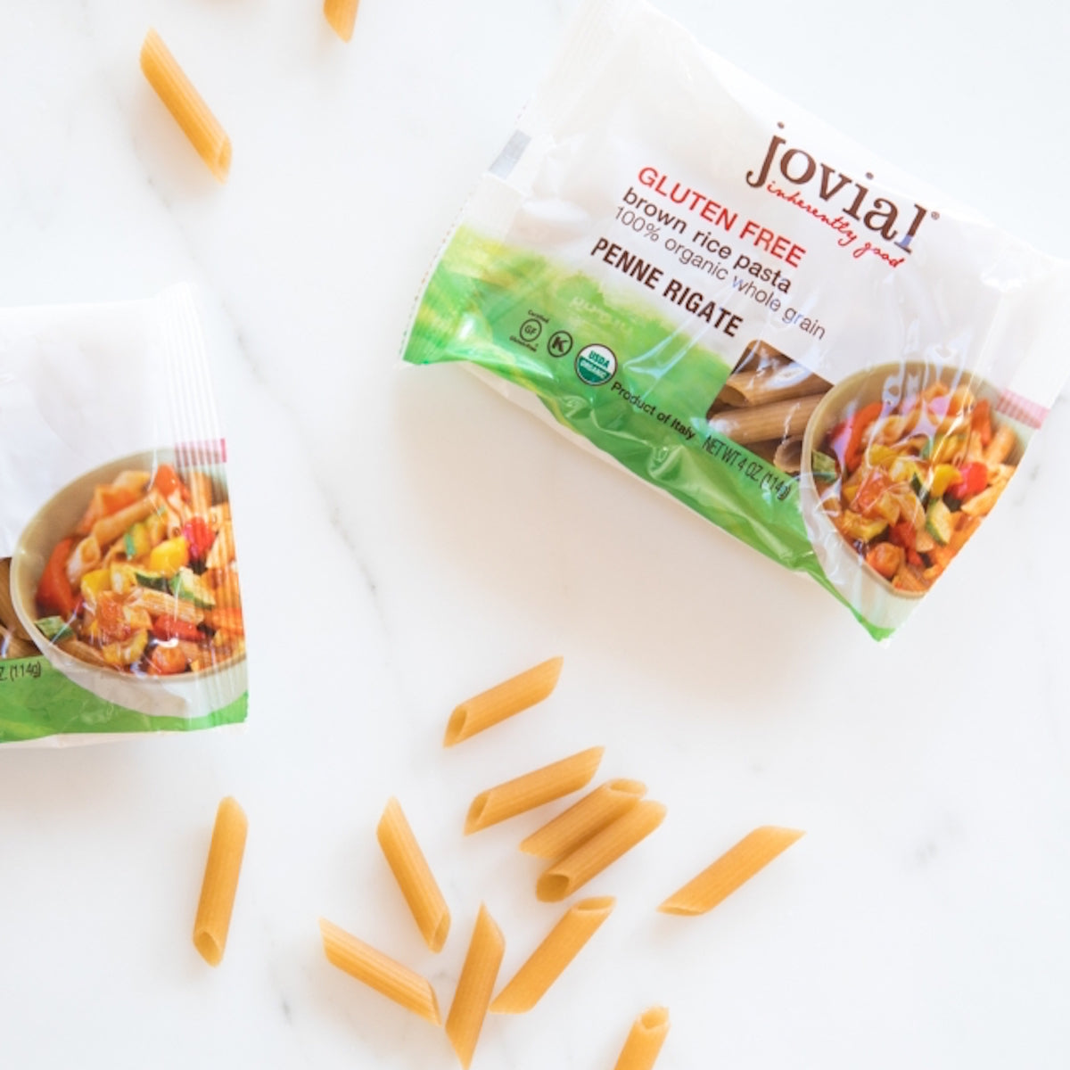 Organic Gluten Free Brown Rice Penne Single Serving